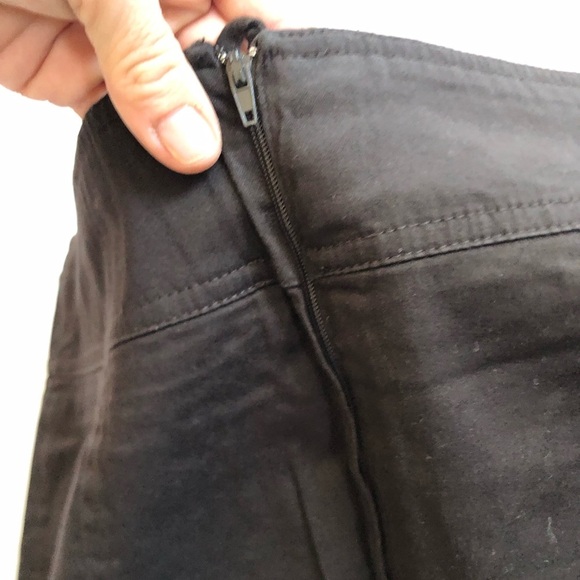 Vtg Classic Black Women's Pencil Skirt - Picture 5 of 12